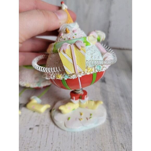 Ice cream snowman couple sets cute pair xmas figure - Picture 4 of 9